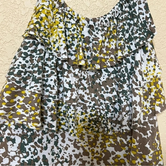 Women's Banana Republic Halter Tank Top Ruffles Size Medium - Picture 5 of 10